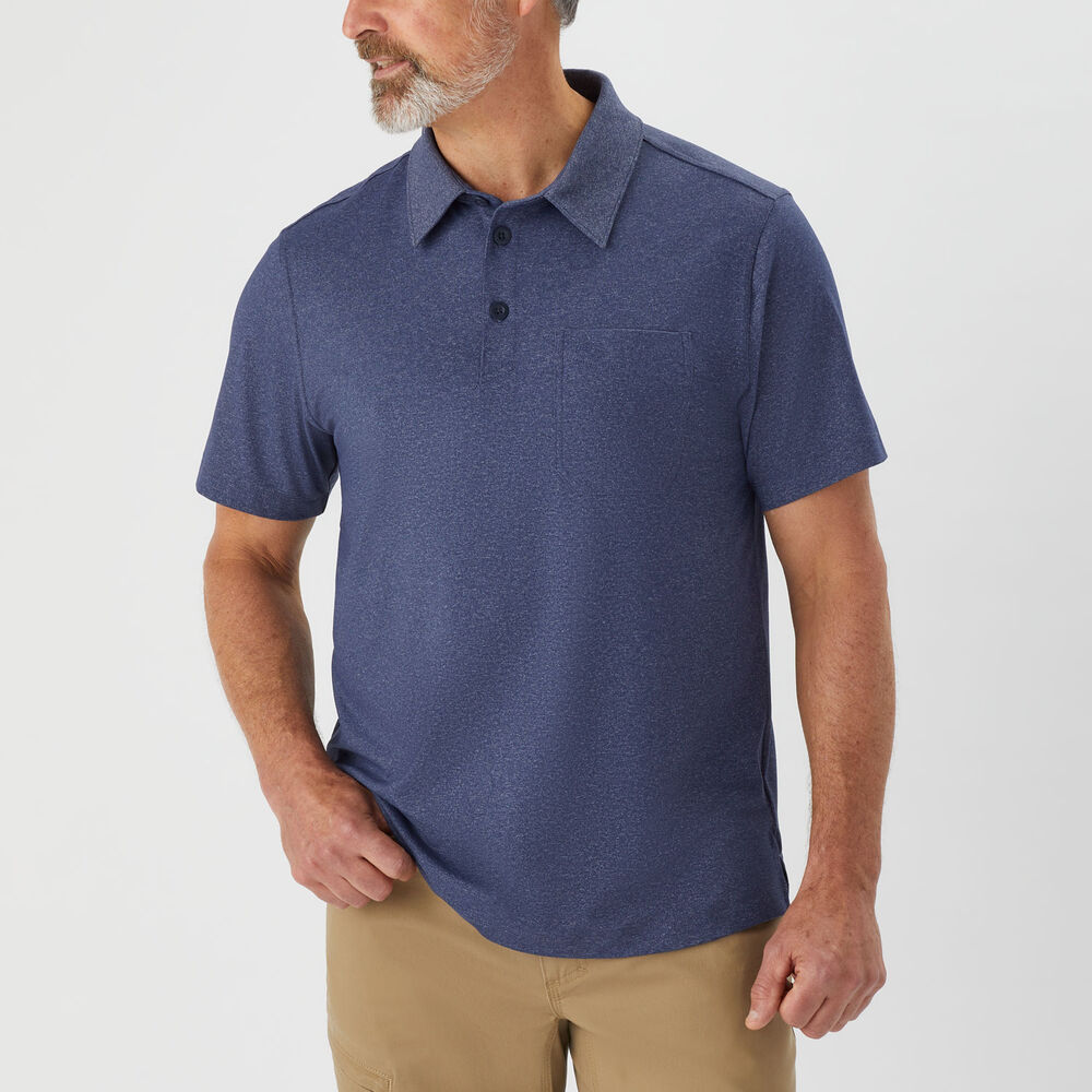 Men's Powercord Standard Fit Short Sleeve Polo Main Image