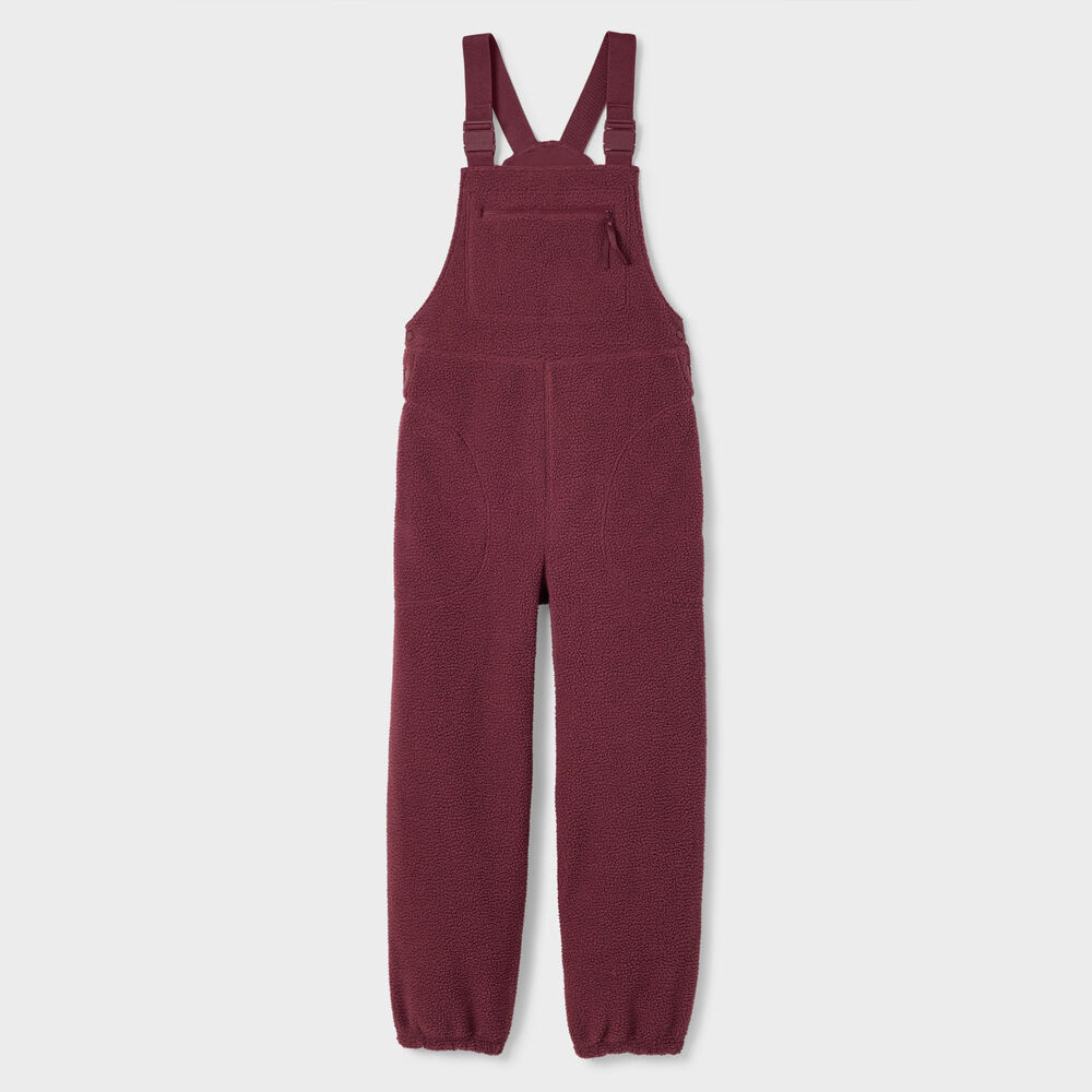 Women's Pile Hi Fleece Overalls BOX LRG Main Image