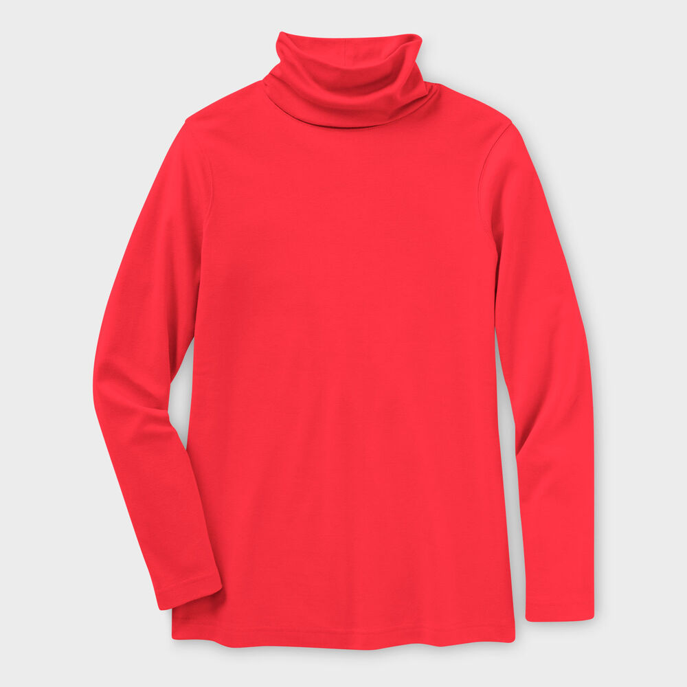 Women's Longtail T Turtleneck EBR MED Main Image