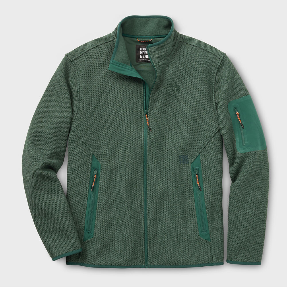 Men's AKHG Graveltec Standard Fit Full Zip Mock Main Image