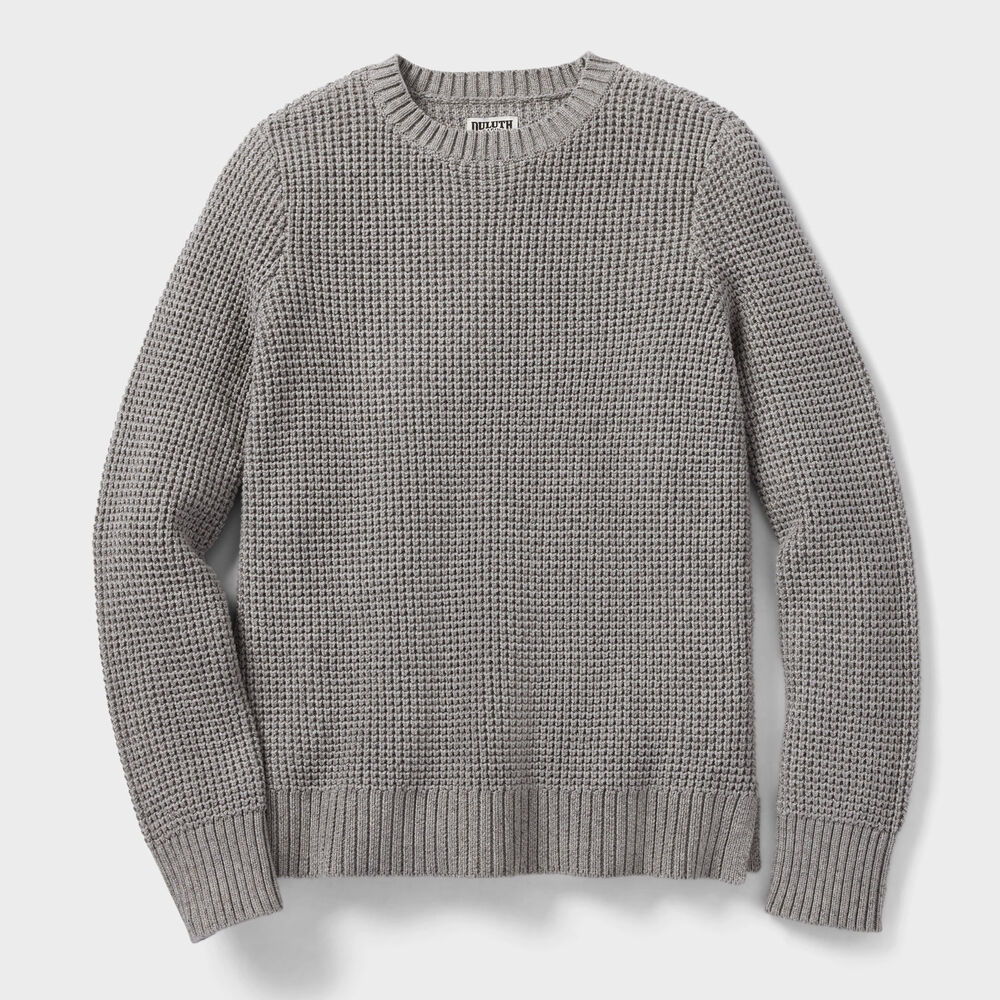 Women's Heritage Waffle Stitch Crew Sweater Main Image
