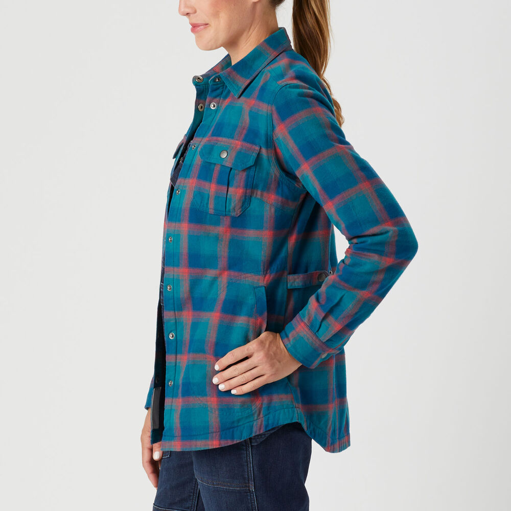 Women's Free Swingin' Lined Flannel Shirt Jac Main Image