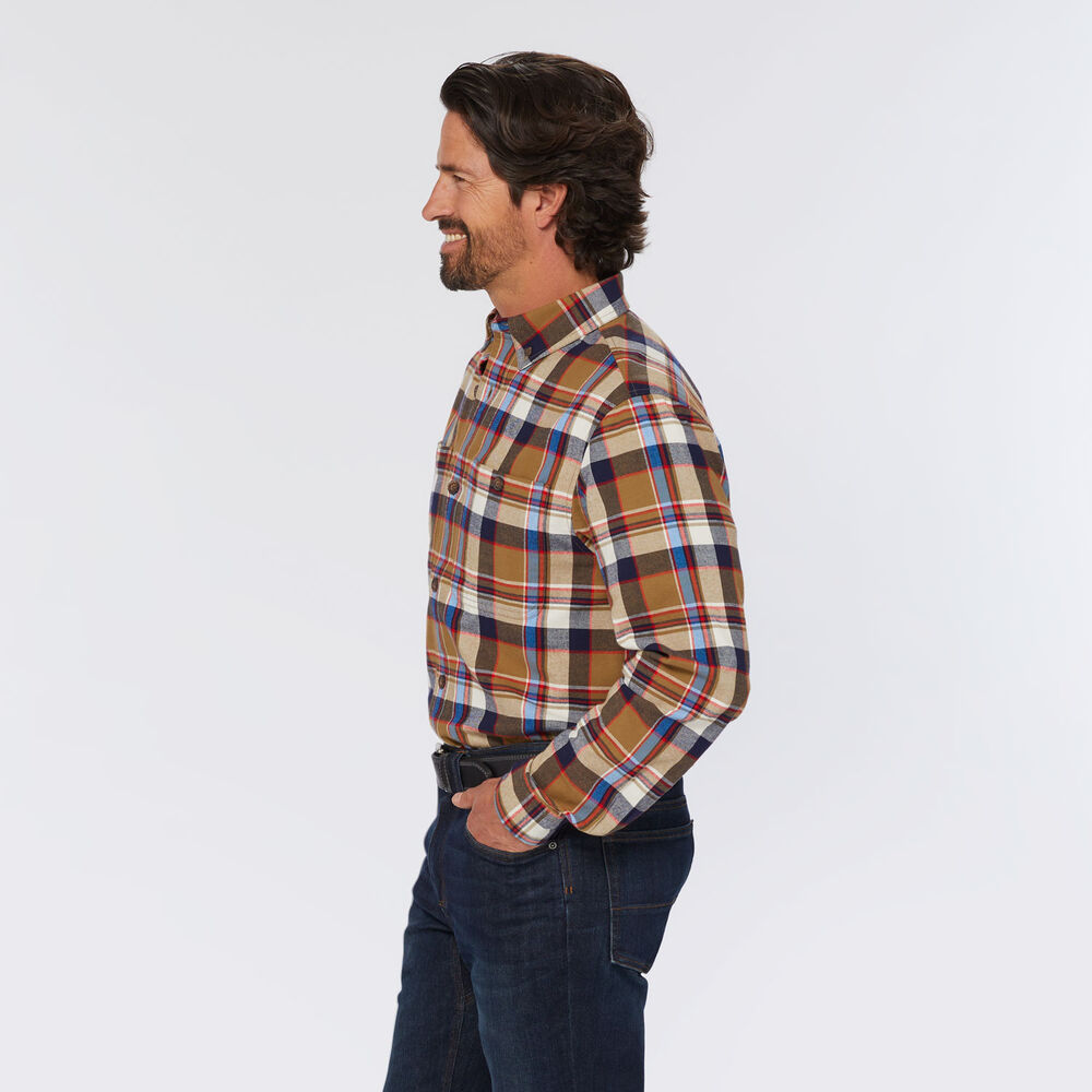 Men's Free Swingin' Flannel Slim Fit Shirt Main Image