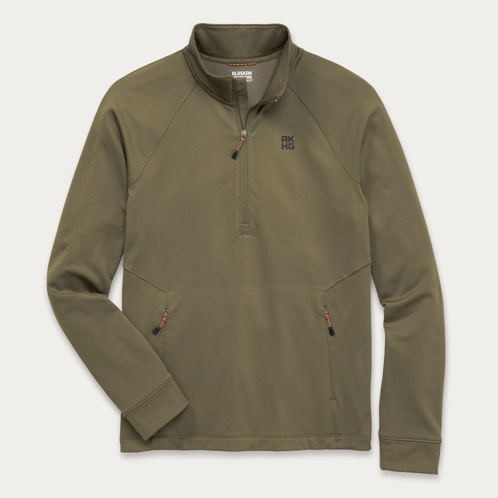 Men's AKHG Crosslayer Fleece 1/4 Zip Mock Main Image