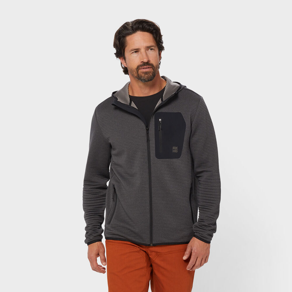 Men's AKHG Blackburn Standard Fit Full Zip Hoodie Main Image
