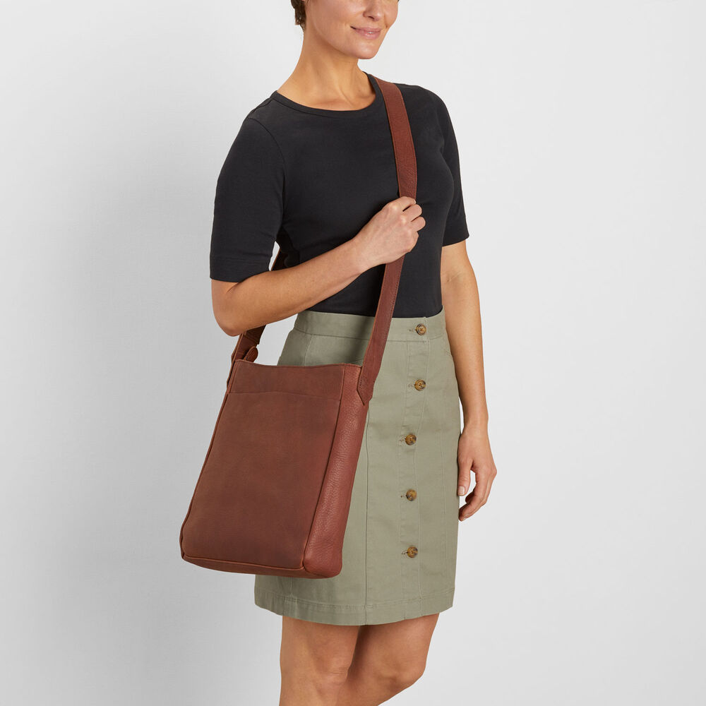 Lifetime Leather Crossbody Bag Main Image