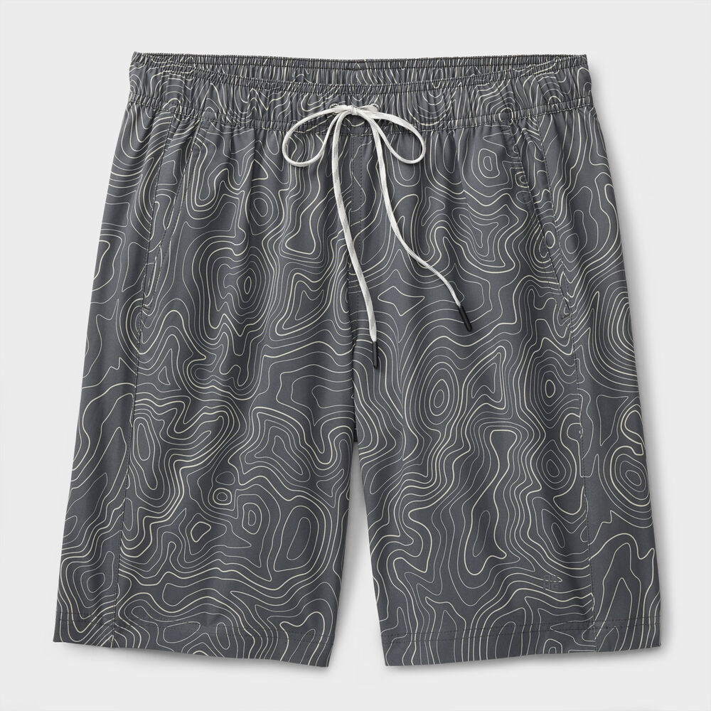 Men's AKHG Lost Lake 10'' Swim Shorts With Liner TPO XLG Main Image