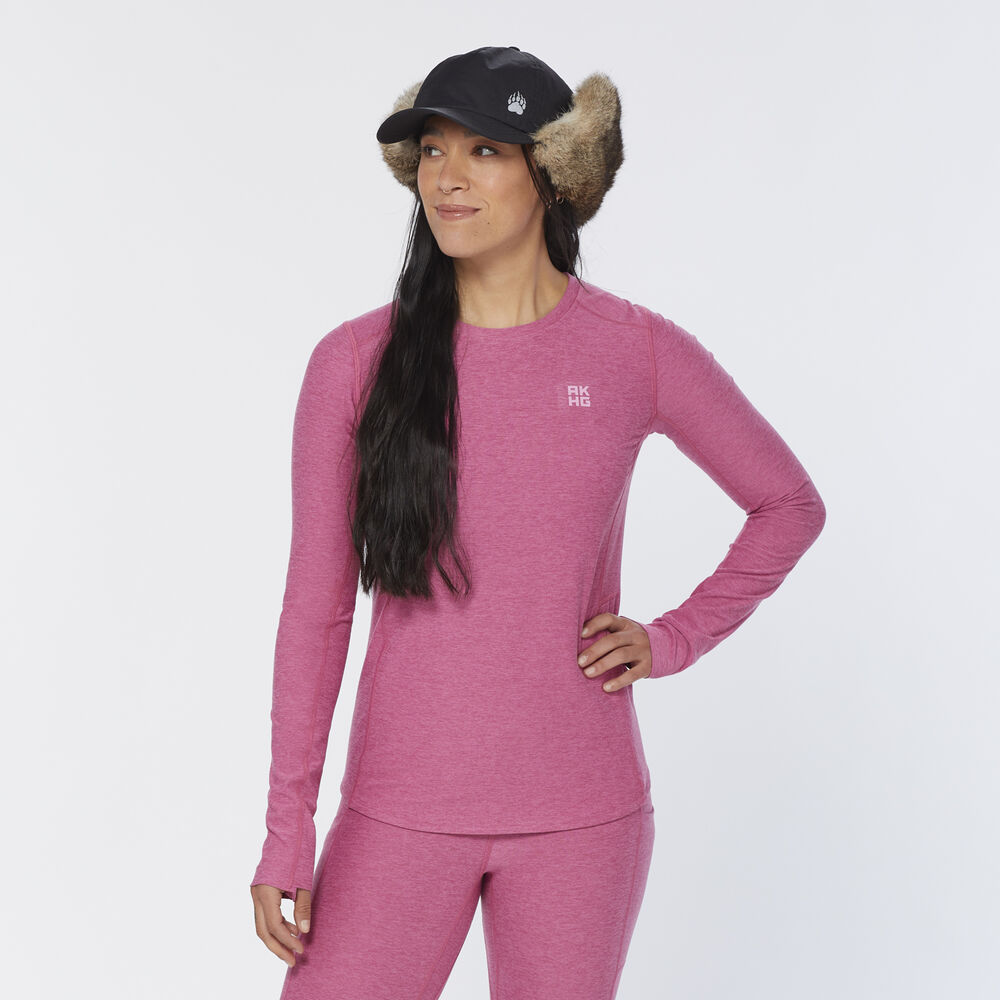Women's AKHG Meltwater Long Sleeve Crew Shirt Main Image