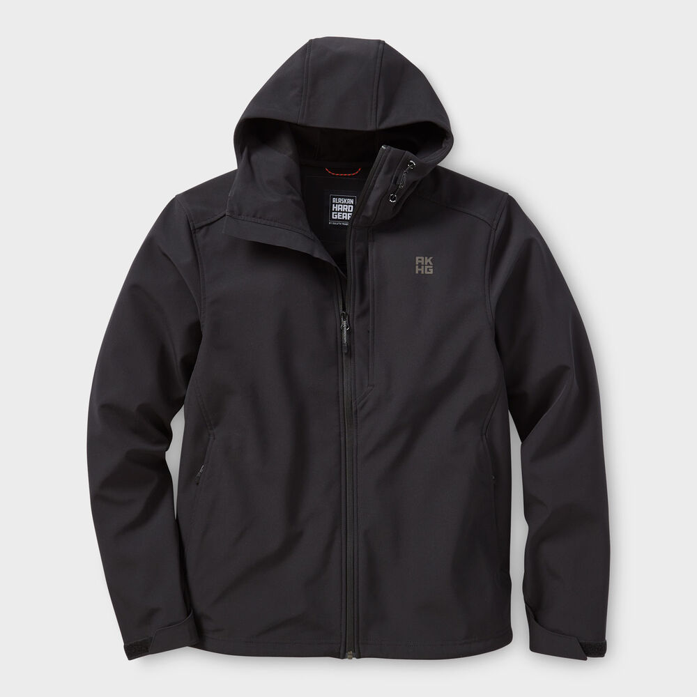 Men's AKHG Free Clime Soft Shell Hooded Jacket Main Image