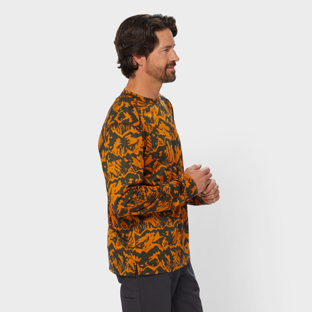 Men's AKHG Tun-Dry Standard Fit Long Sleeve T-Shirt Main Image
