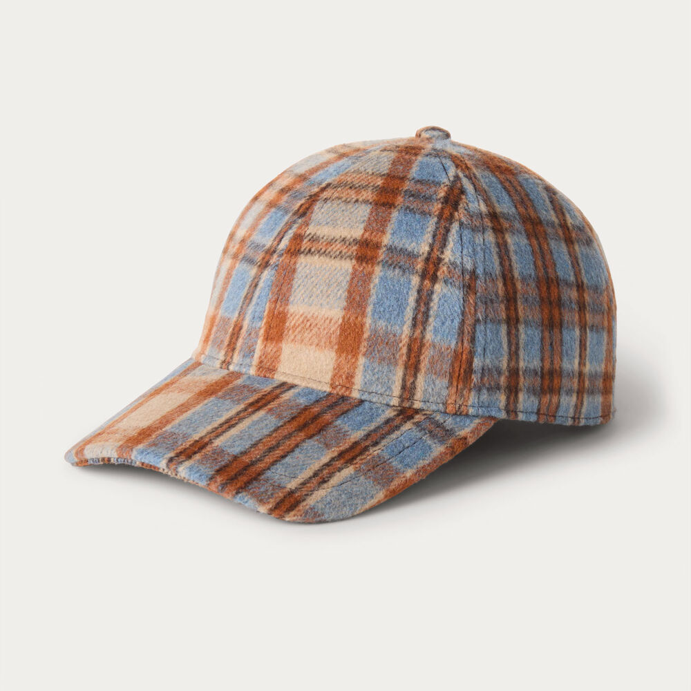 Women's Flannel Ball Cap Main Image