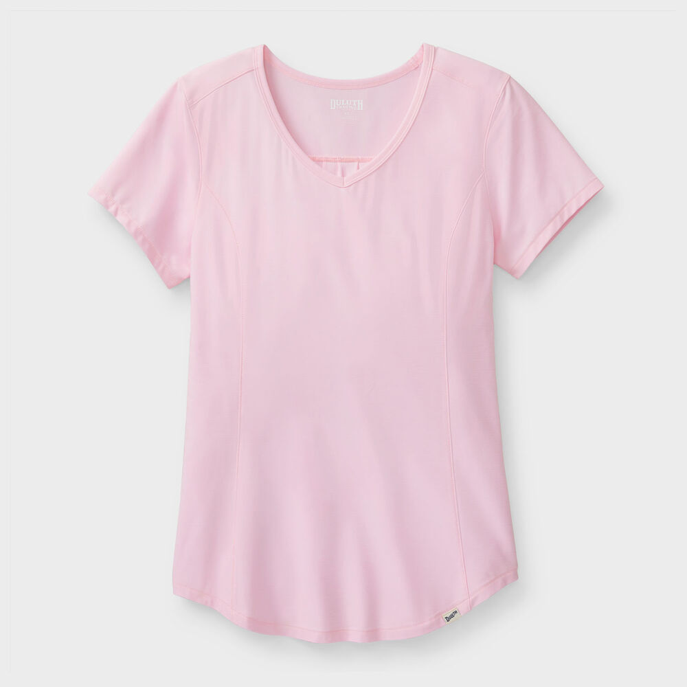 Women's Armachillo Short Sleeve V-Neck T-Shirt CNG XSM Main Image