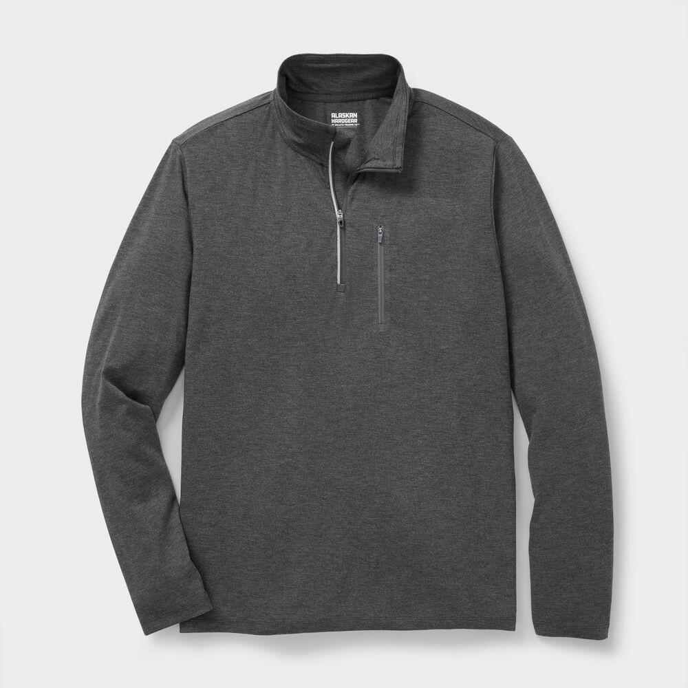 Men's AKHG Renew Bamboo 1/4 Zip Mock Main Image