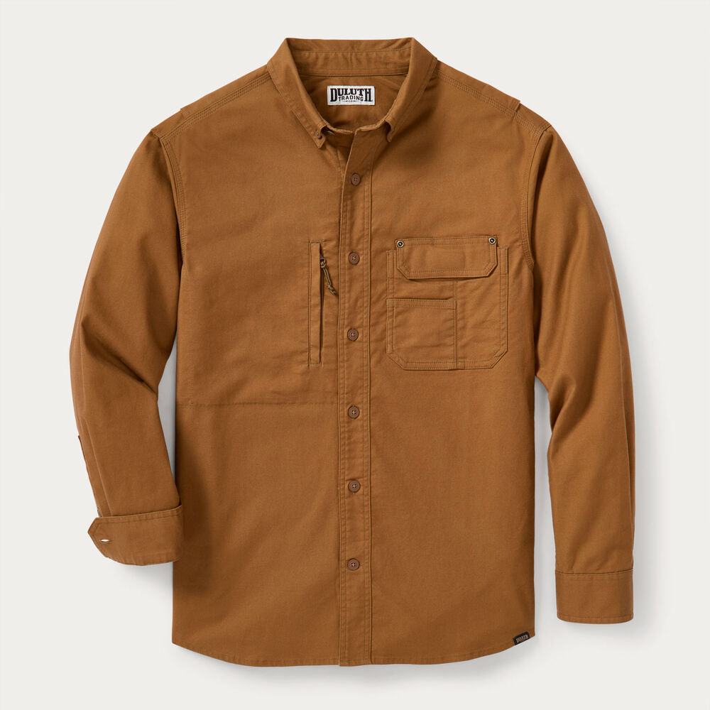 Men's Fire Hose Lightweight Long Sleeve Work Shirt Main Image