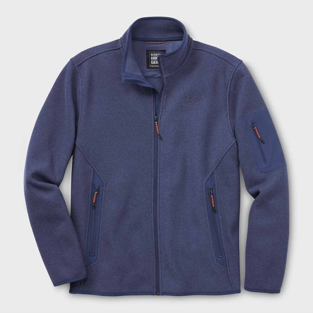 Men's AKHG Graveltec Standard Fit Full Zip Mock Main Image