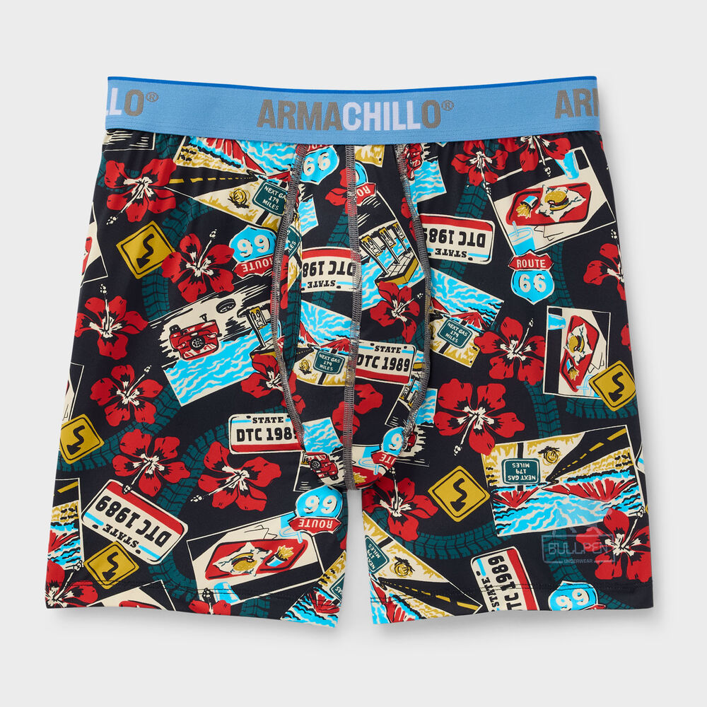 Men's Armachillo Pattern Bullpen Boxer Briefs Main Image