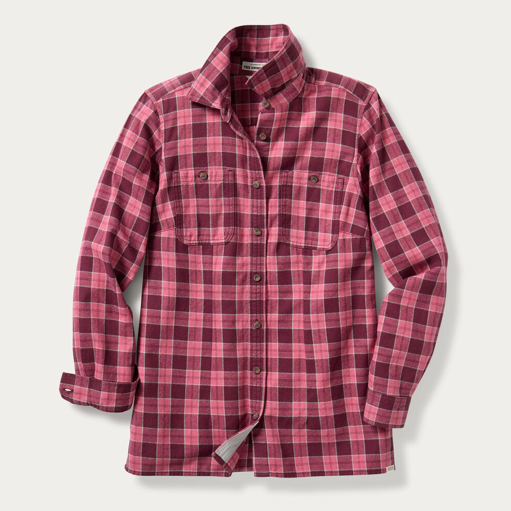 Women's Free Swingin' Flannel Shirt Main Image
