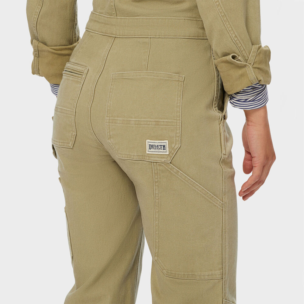 Women's VintageFlex Fire Hose Straight Leg Coveralls Main Image