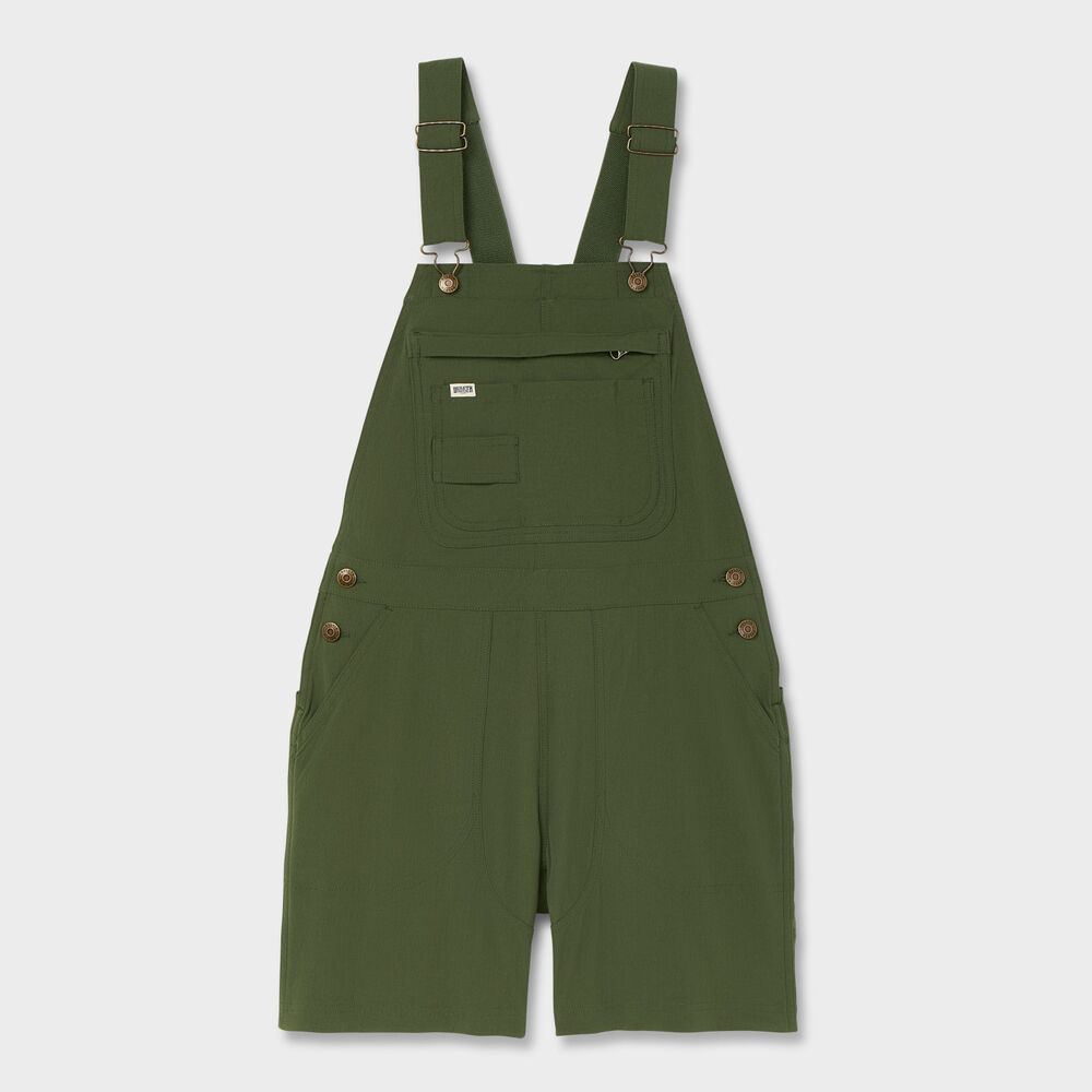 Women's Heirloom Gardening 7'' Short Overalls Main Image