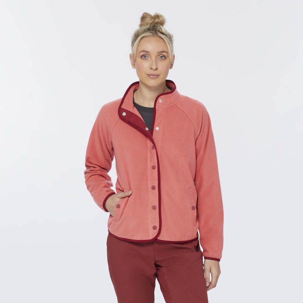 Women's AKHG Thaw Depth Fleece Snap Mock Main Image