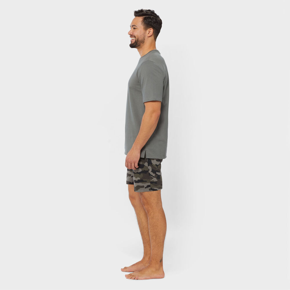 Men's Lumber Jams Cotton Short Sleeve Sleep Set Main Image