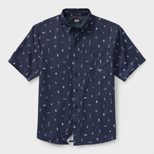 Men's AKHG Mountain Stream Standard Fit Short Sleeve Shirt