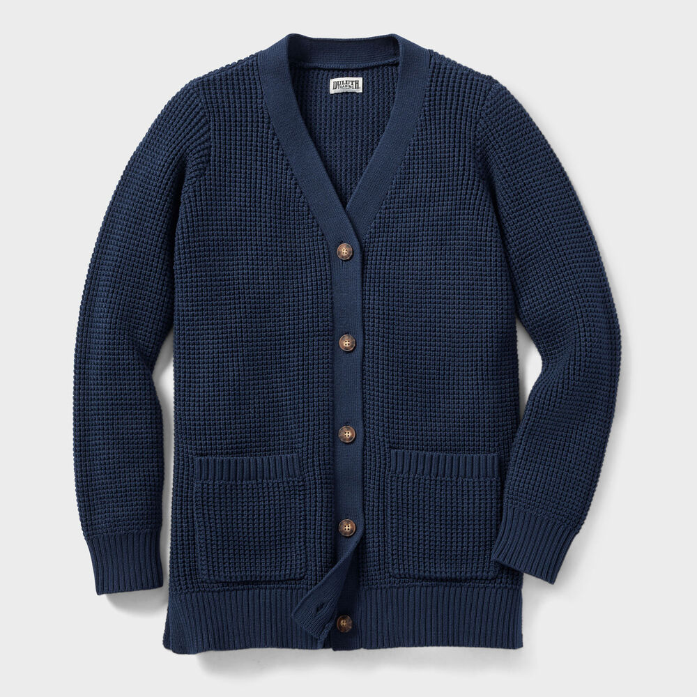 Women's Heritage Waffle Stitch Cardigan Main Image