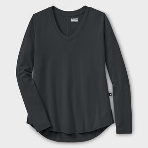 Women's Plus AKHG Renew Bamboo Long Sleeve Tee