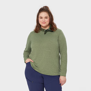 Women's AKHG Plus Tun-Dry Long Sleeve T-Shirt