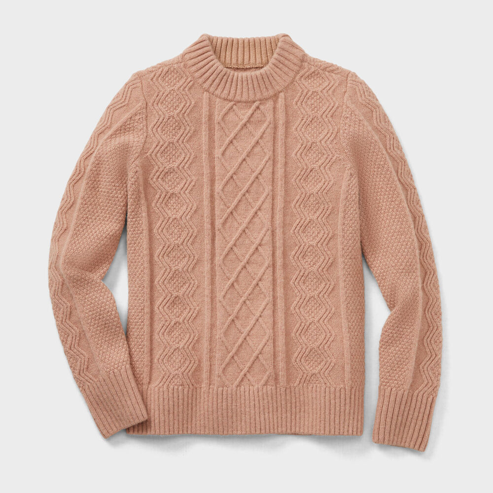 Women's Woolpaca Cable Sweater Main Image