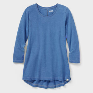 Women's Indigo Knit Popover Shirt