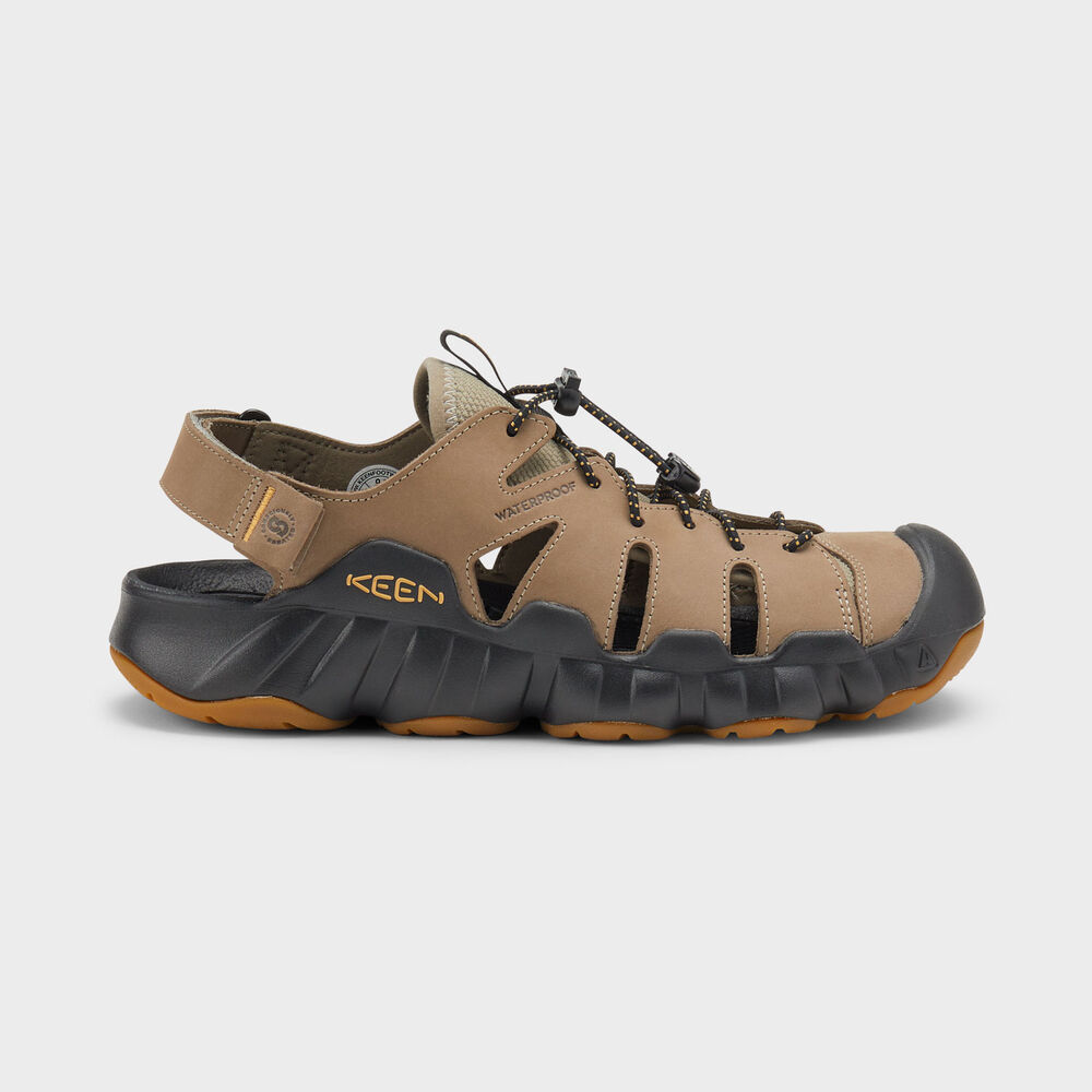 Men's KEEN Hyperport Fisherman Leather Sandals Main Image