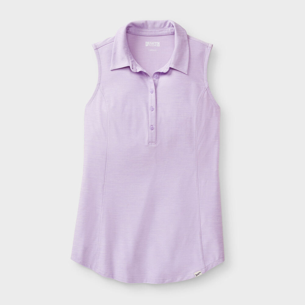 Women's Armachillo Polo Tank Main Image