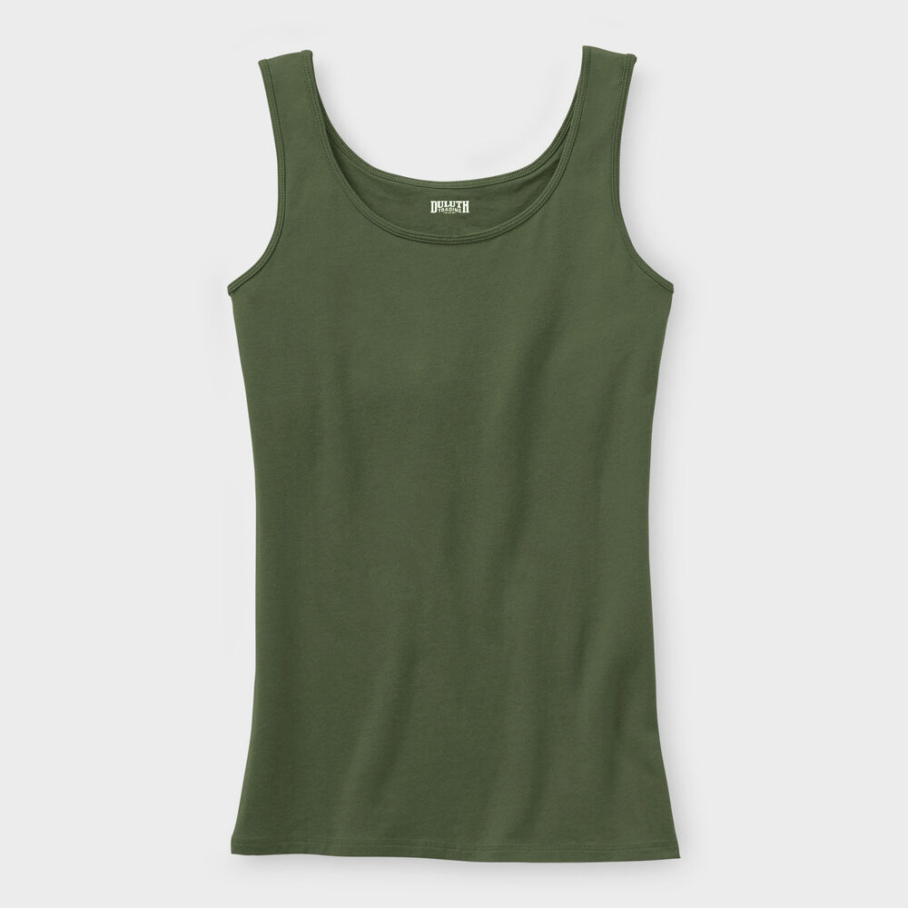 Women's Plus No-Yank Shelf Bra Tank Main Image