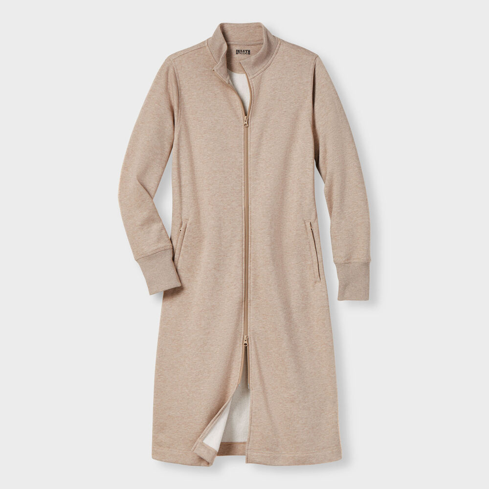 Women's Souped-Up Fleece Zip Up Robe Main Image