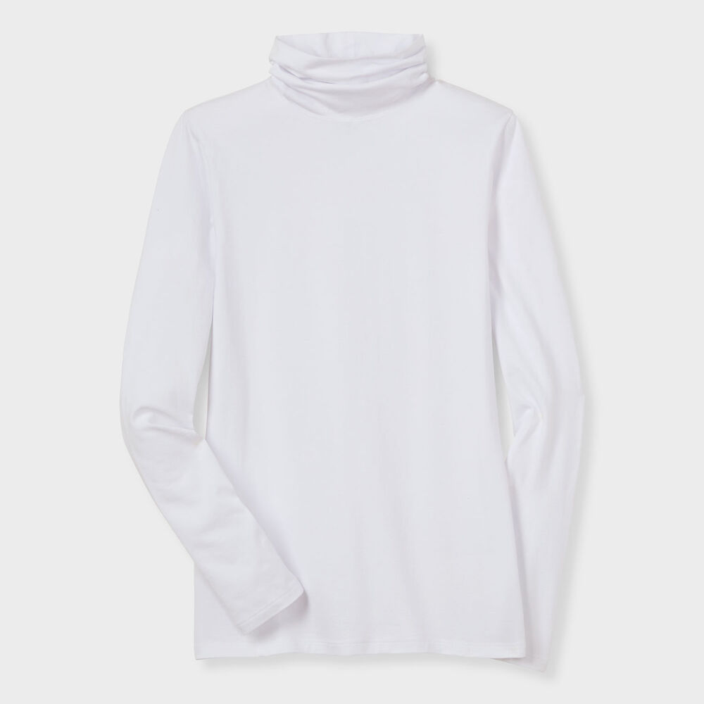 Women's No-Yank Long Sleeve Turtleneck T-Shirt Main Image