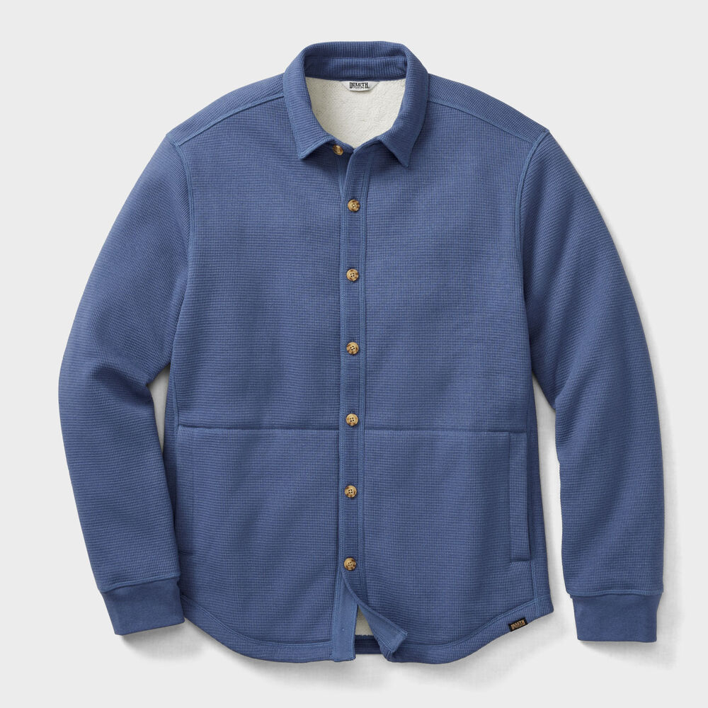 Men's Burly Thermal Sherpa-Lined Shirt Jac VIO MED Main Image