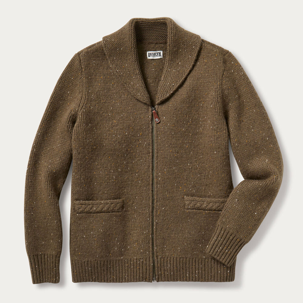 Women's Woolpaca Zip-Front Jacquard Cardigan Main Image