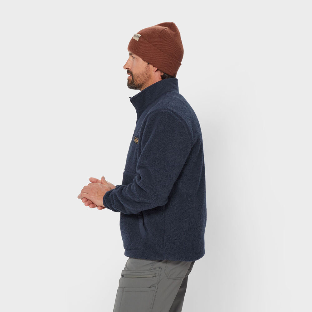Men's Pile Hi Fleece Half Zip Mock Neck Main Image