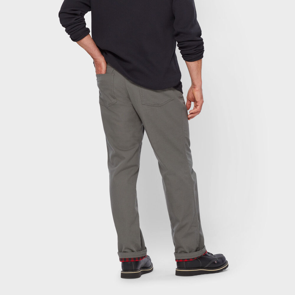 Men's DuluthFlex Fire Hose  Flannel-Lined 5-Pocket Pants Main Image