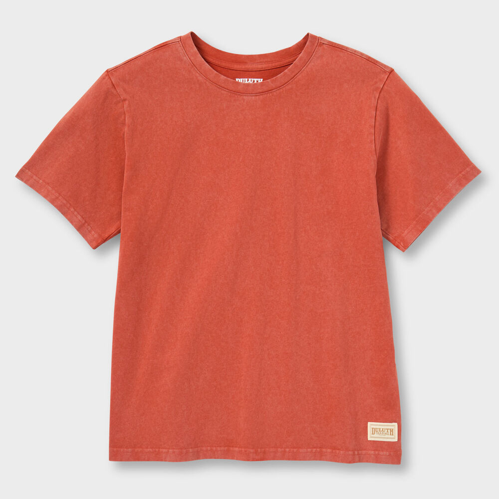 Women's Duluth Heritage Washed Crewneck Tee Main Image