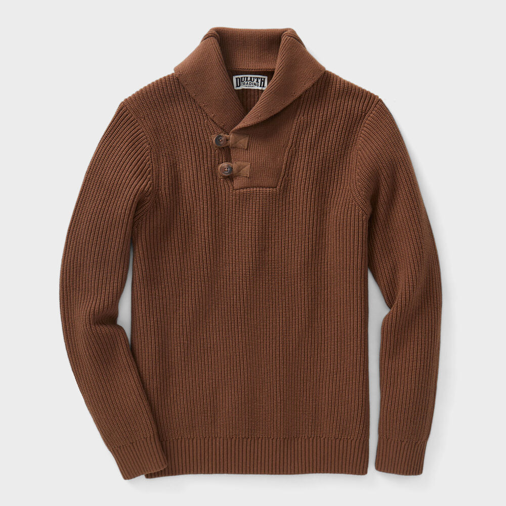 Men's Duluth Brigadier Shawl Collar Sweater Main Image