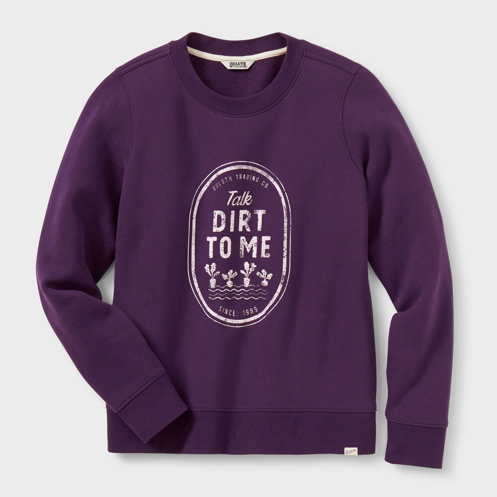 Women's Plus Duluth Heritage Crewneck Sweatshirt Main Image