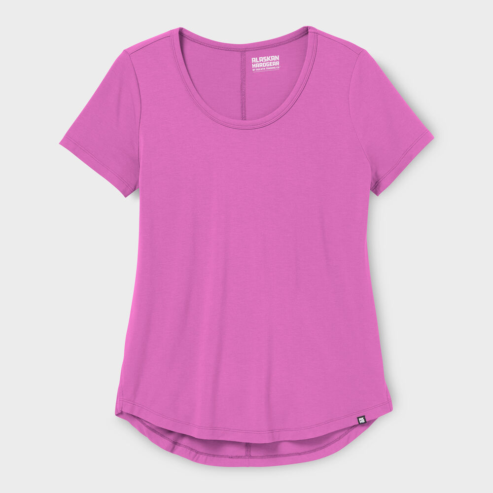 Women's AKHG Renew Bamboo Short Sleeve Tee Main Image