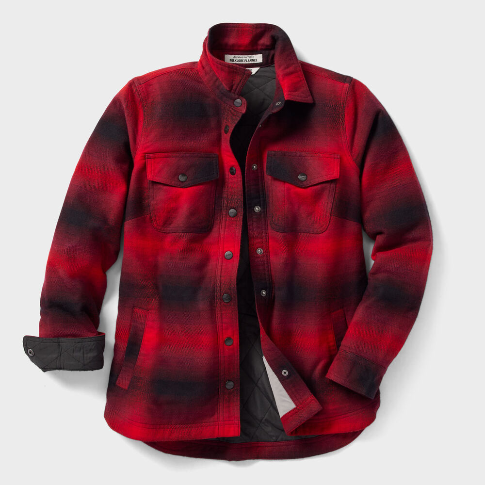 Women's Folklore Flannel Insulated Shirt Jac Main Image