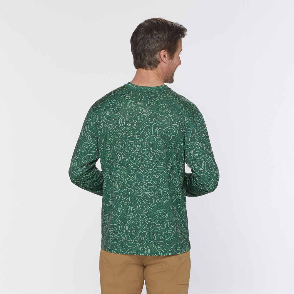 Men's AKHG Tun-Dry Relaxed Fit Long Sleeve Shirt Main Image