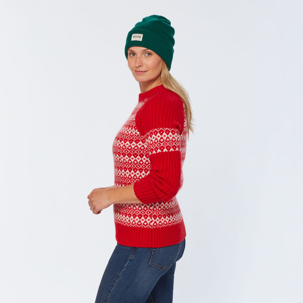 Women's Woolpaca Jacquard Crew Sweater Main Image