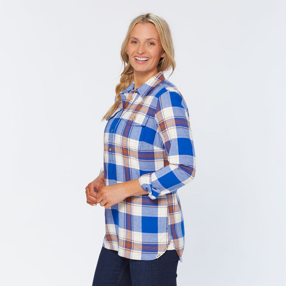 Women's Free Swingin' Flannel Tunic Main Image