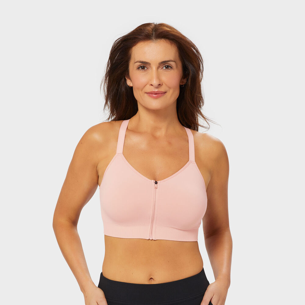 Women's Armachillo Seamless Zip-Front Bra Main Image