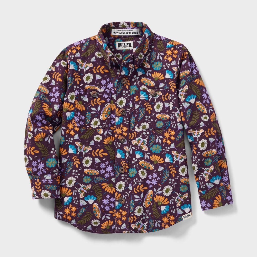 Kids' Free Swingin' Flannel Shirt Main Image